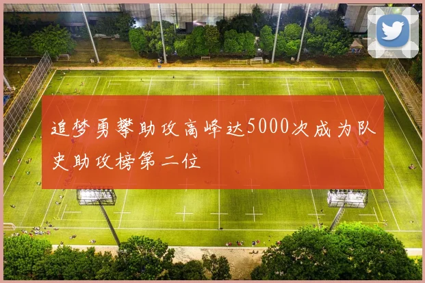 追梦勇攀助攻高峰达5000次成为队史助攻榜第二位